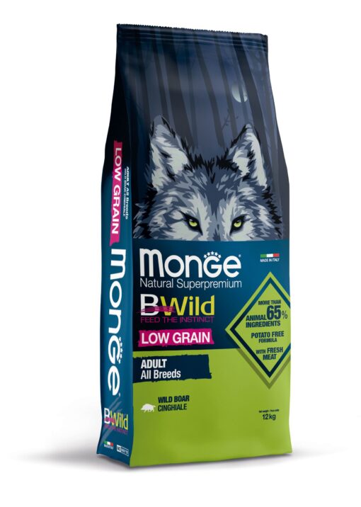 Monge Dog BWild Low Grain Adult Wildschwein
