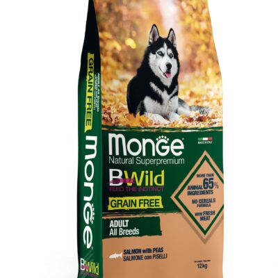 Monge Dog BWild Grain Free Adult Salmon